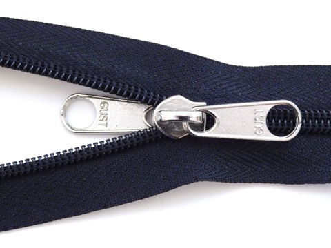 SPIRALA 5 (5mm) rozdzielczy dwustronny - suwak dwuuchwtyny 45cm