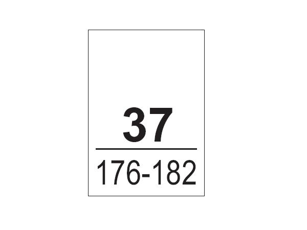 Wszywki koszulowe 37, 176-182