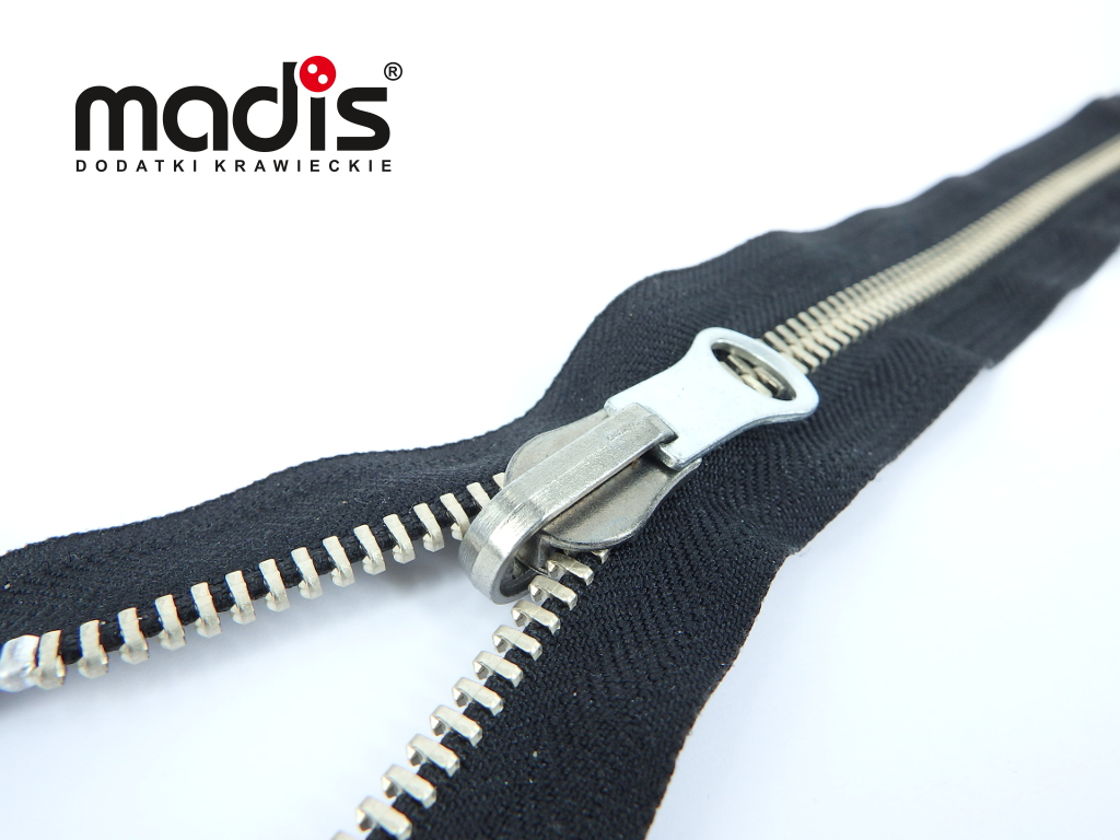 NIKIEL VT10 (5mm) rozdzielczy dwustronny - suwak obrotowy 45cm