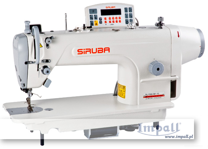 Stębnówka 1-igłowa automat z transportem igłowym do ciężkiego szycia DL7000-NH1-13