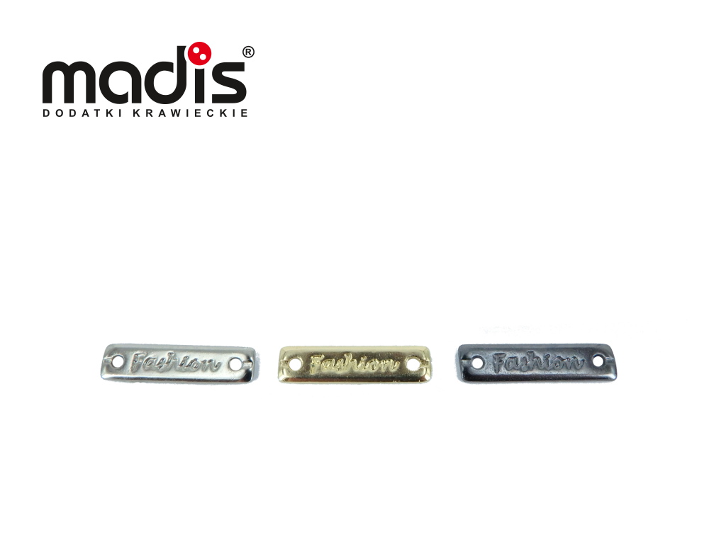 Ozdoba nierdzewna przyszywana FASHION