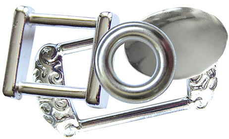 galanteria metalowa: kolory wzory, zdobienia