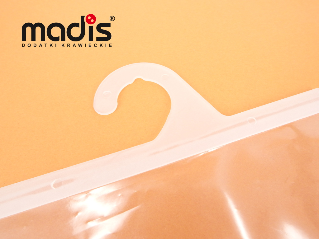 Torba foliowa z wieszakiem 35x47cm