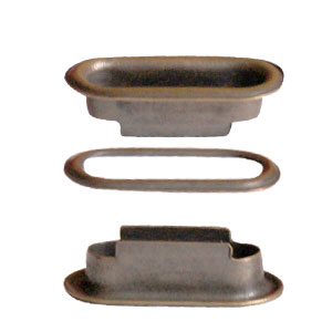 Oczko stalowe 09x20mm OE18P