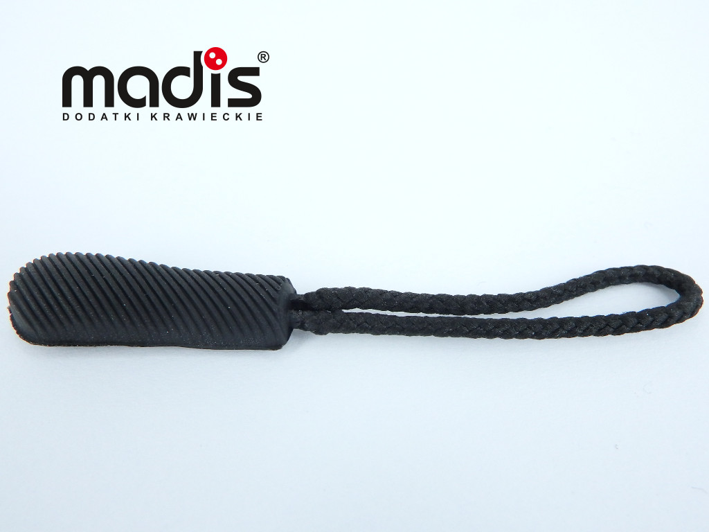 Przywieszka do suwaka gumowa, wzór A