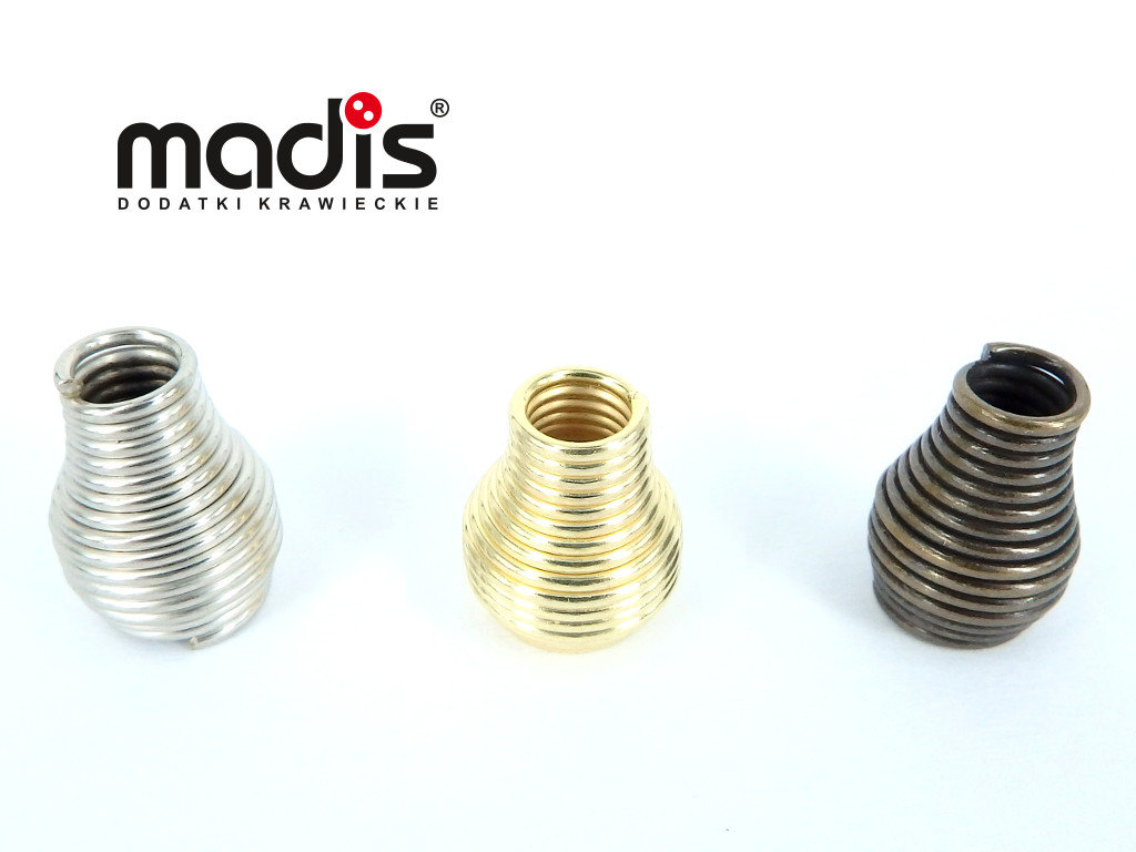 Końcówka do sznurka 4,5mm SPRĘŻYNKA