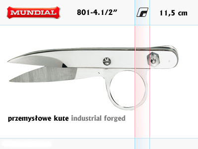 Obcinacz do nici 801-4.1/2