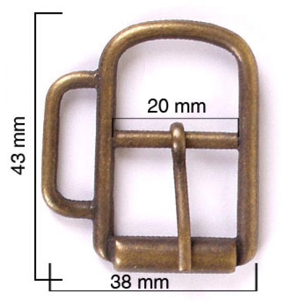 Klamerka 20mm KLZ333/20