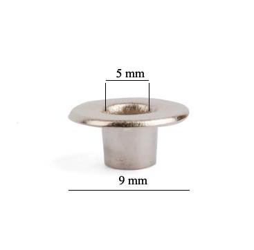 Oczko stalowe 04mm O04DZ