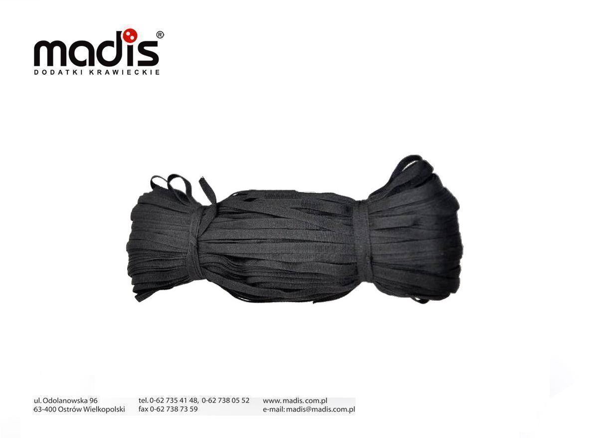 Taśma wieszakowa 08mm bawełniana