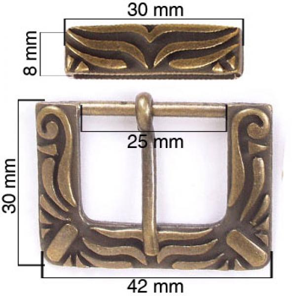 Klamerka 25mm KLZ358/25