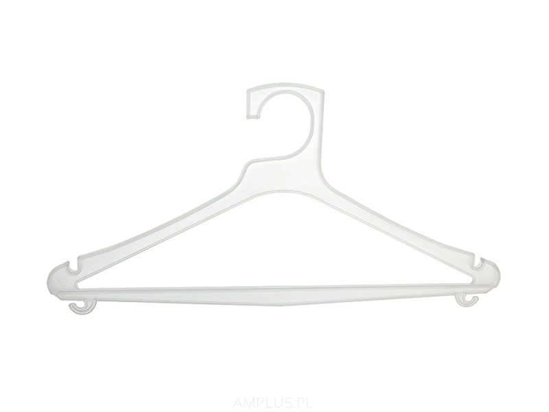 Wieszak 01-131-44 z poprzeczką 44cm soft touch