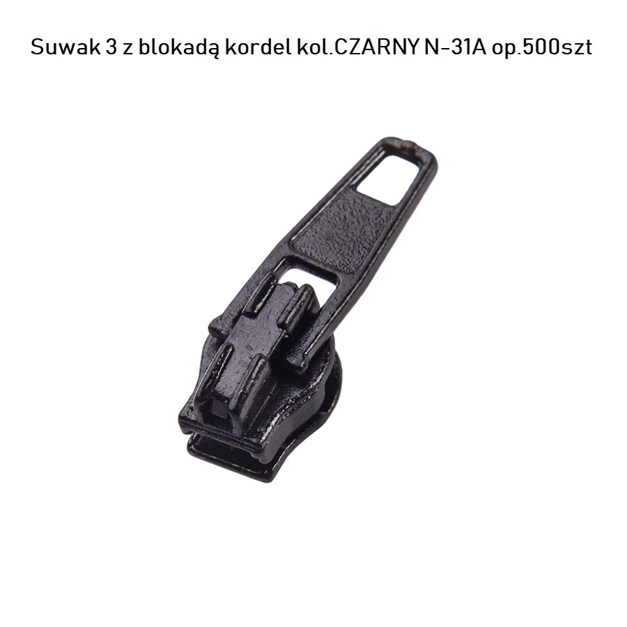 Suwak 3 z blokadą SPIRALA (kordel)
