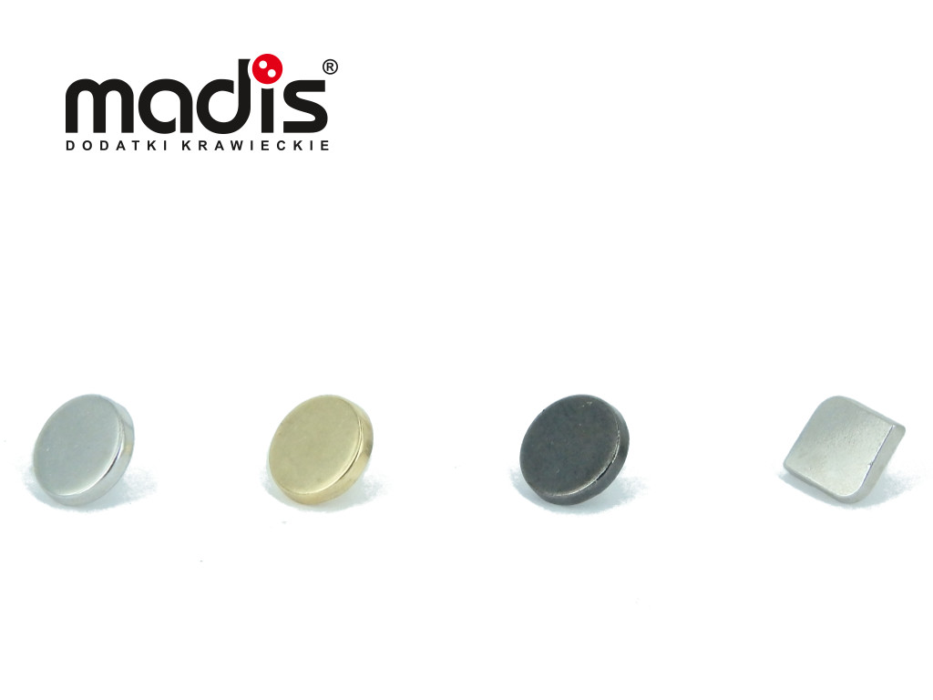 Napa 10,5mm nierdzewna Alfa MONETKA/KARO bez niklu