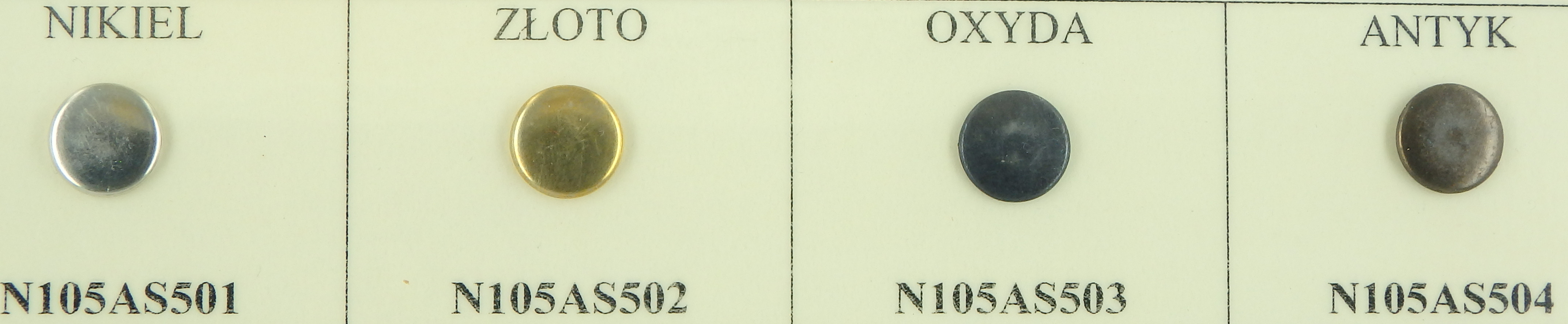 Napa 10,5mm stalowa Alfa GŁADKA