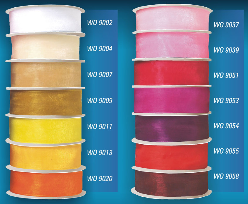 Wstążka 25mm szyfonowa