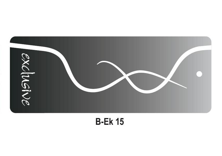 Etykiety odzieżowe B-Ek 15 EXCLUSIVE