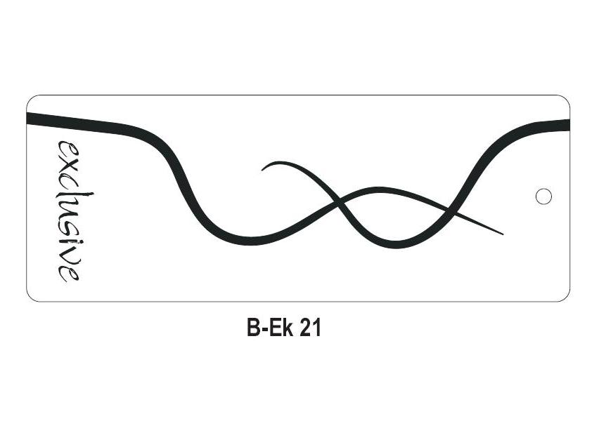 Etykiety odzieżowe B-Ek 21 EXCLUSIVE