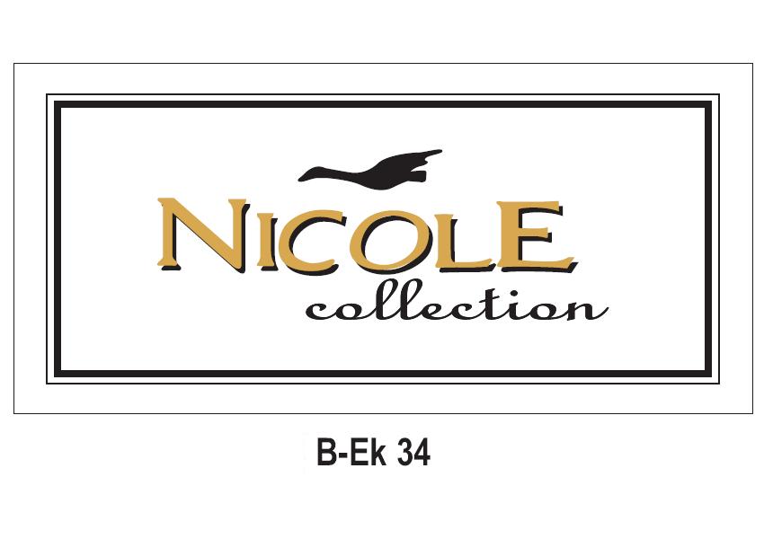 Etykiety odzieżowe B-Ek 34 NICOLE