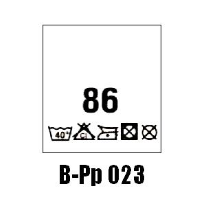 Wszywki przepis prania + rozmiar 86, 40°C