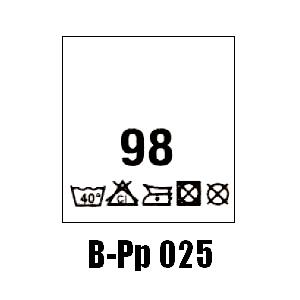Wszywki przepis prania + rozmiar 98, 40°C