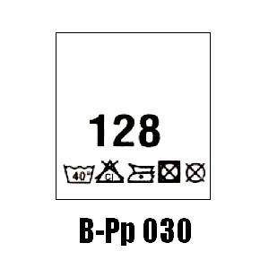 Wszywki przepis prania + rozmiar 128, 40°C