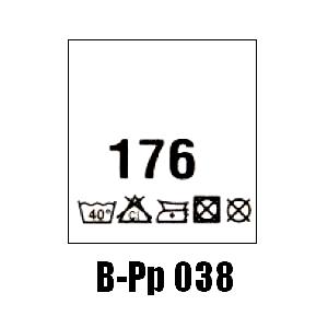 Wszywki przepis prania + rozmiar 176, 40°C