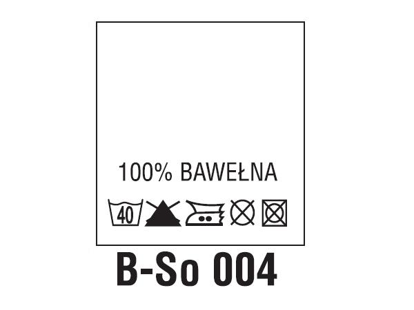 Wszywki surowcowo-ostrzegawcze 100% BAWEŁNA, 40°C