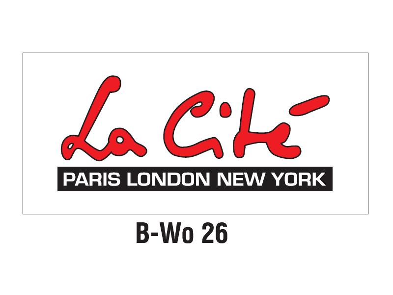 Wszywki ozdobne B-Wo 26 LA CITE