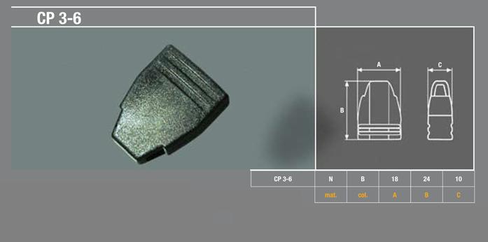Końcówka do sznurka CP 3-6