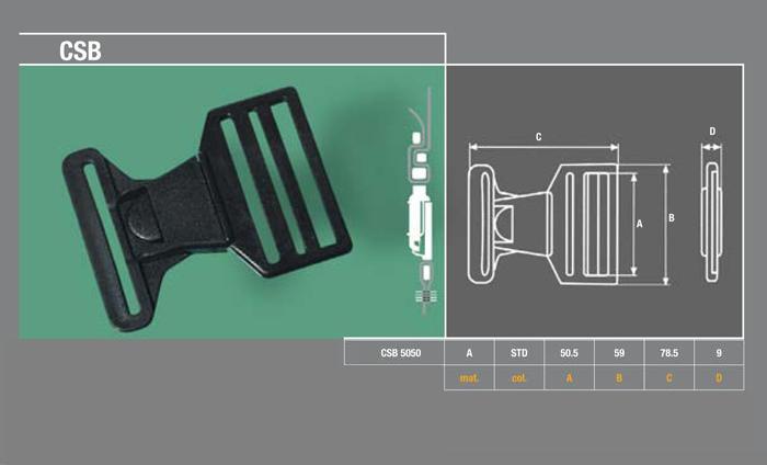 Klamry 50mm CSB 5050