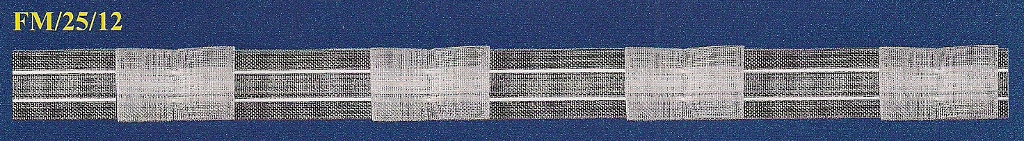 Taśma firanowa FM/25/12