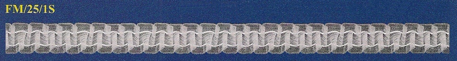 Taśma firanowa FM/25/1S