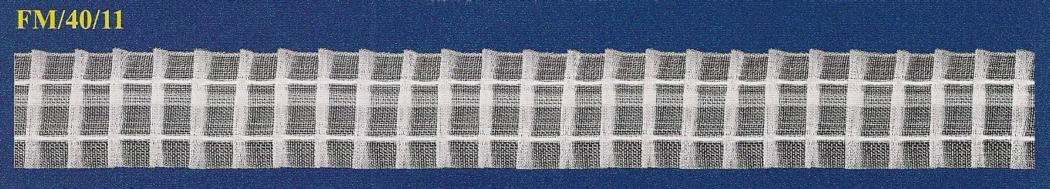 Taśma firanowa FM/40/11