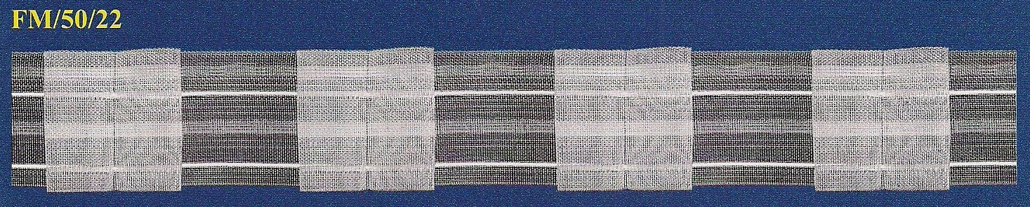 Taśma firanowa FM/50/22