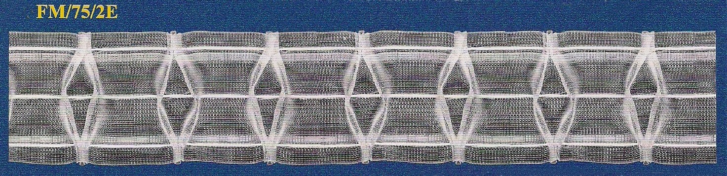 Taśma firanowa FM/75/2E