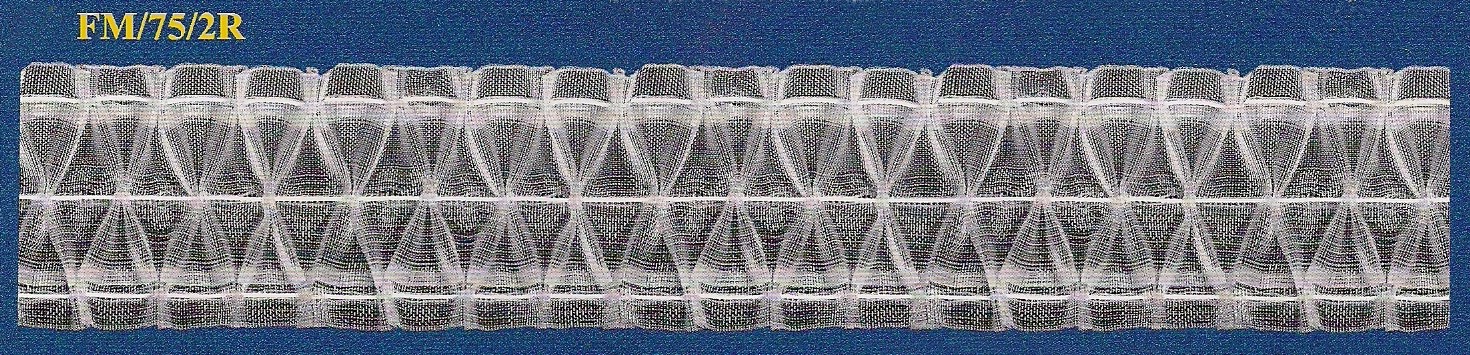 Taśma firanowa FM/75/2R