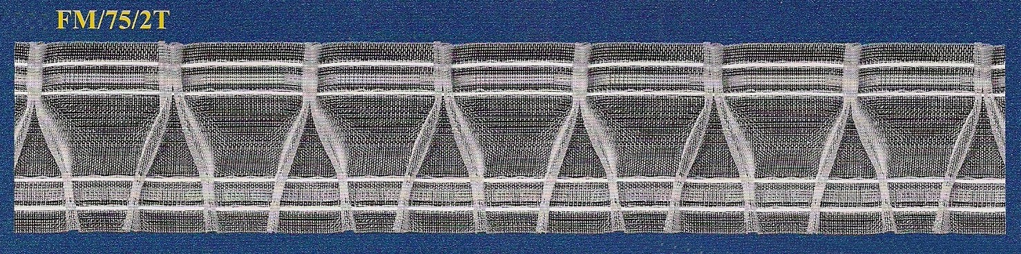 Taśma firanowa FM/75/2T