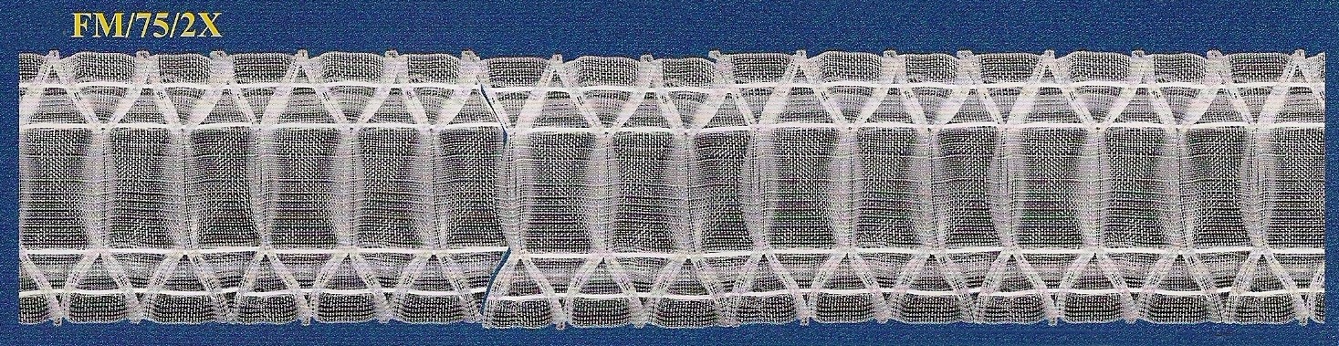 Taśma firanowa FM/75/2X