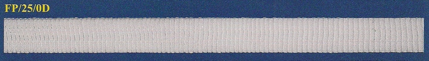 Taśma firanowa FP/25/0D