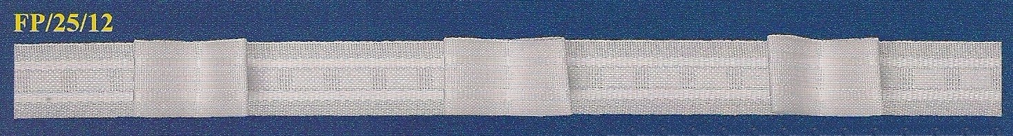 Taśma firanowa FP/25/12