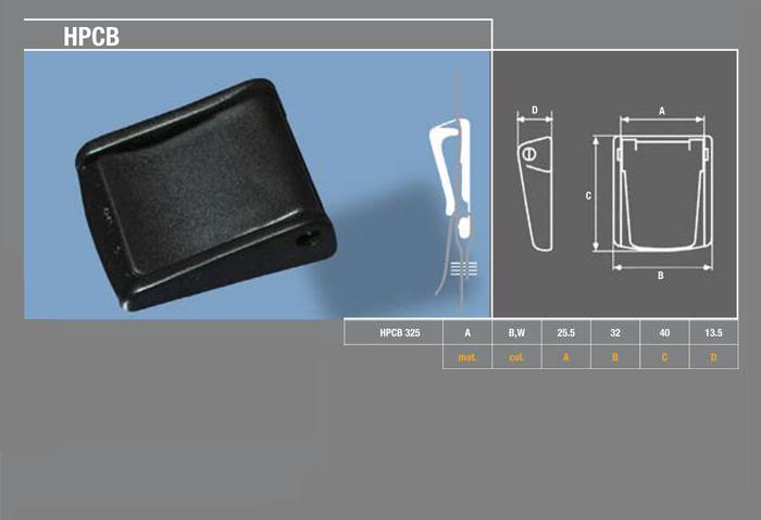 Klamry 25mm HPCB 325