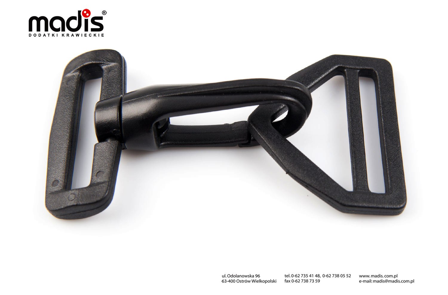 Karabińczyk 40mm obrotowy KO-40