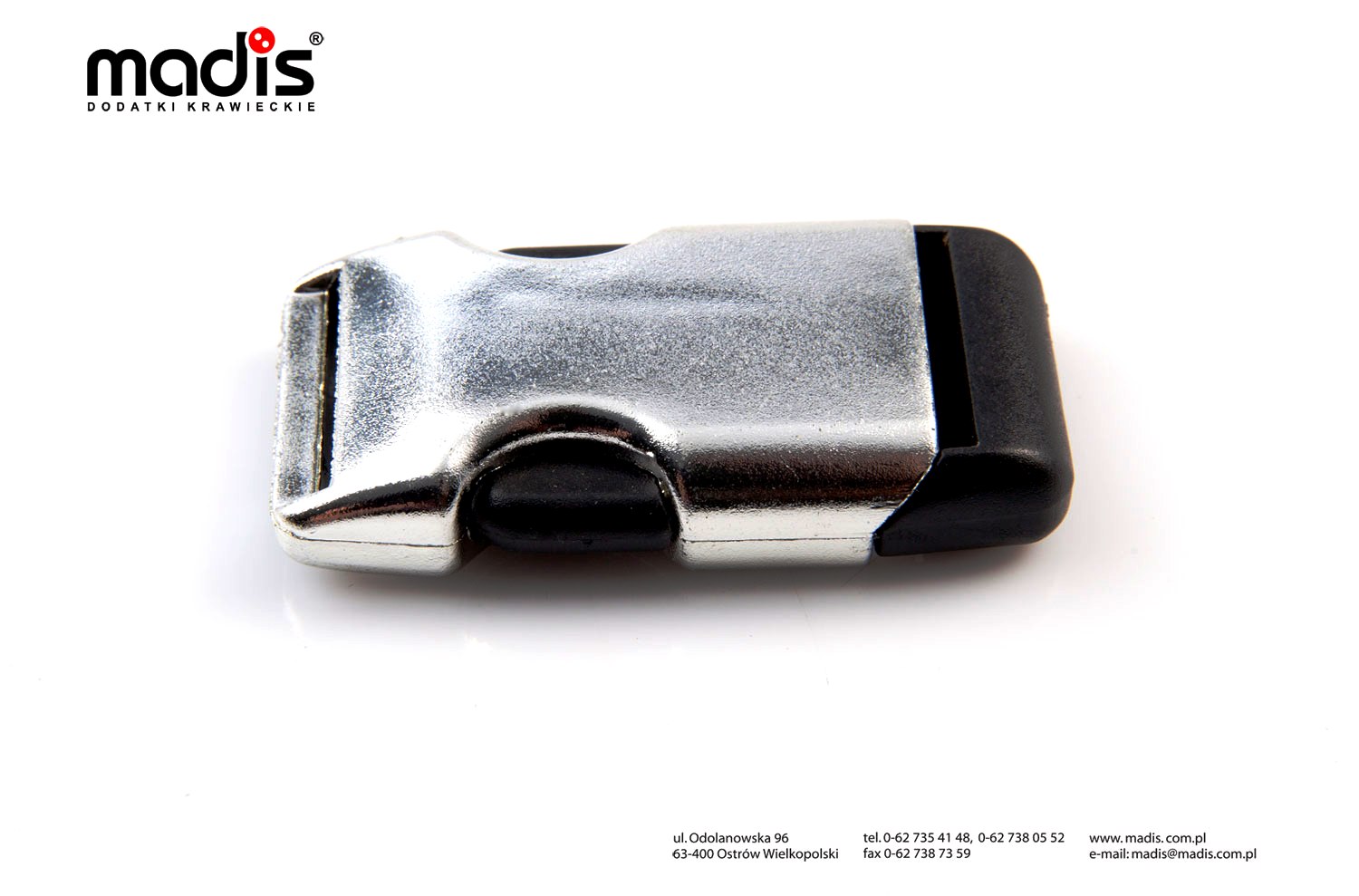 Klamry 20mm Plastik+Metalizowana