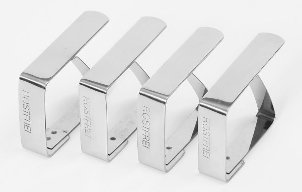 Klipsy do obrusów - zestaw 4 sztuk