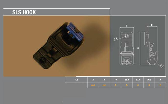 Karabińczyk 10mm SLS HOOK 10