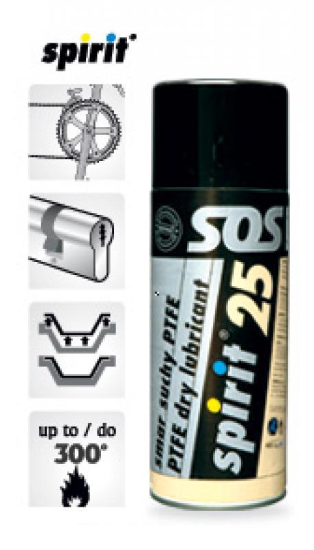 Smar suchy na bazie PTFE - SPIRIT 25 - 400ml