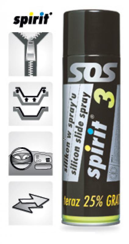 Silikon antyelektrostatyczny - SPIRIT 3 - 500 ml