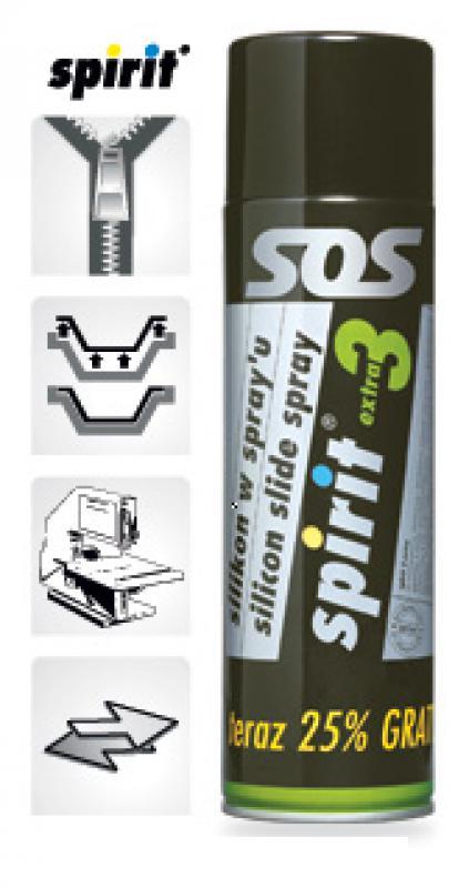 Silikon antyelektrostatyczny o podwyższonej gęstości - SPIRIT 3 EXTRA - 500ml