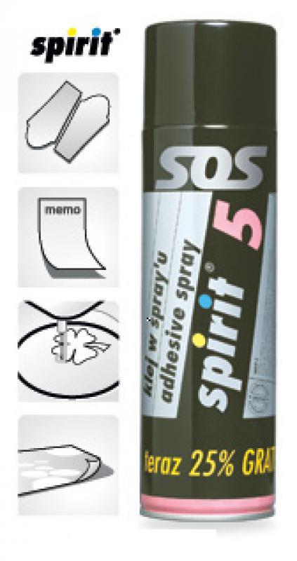 Klej tymczasowy medium - SPIRIT 5 - 500ml